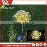 Beautiful Solar Red Rose Flower Stake Outdoor Yard Decor Led Lamp Great Gift Garden Decoration Led Landscape Light thumbnail-2