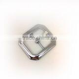 Chrome Plate Center Bar Buckle, Solid Brass Center Bar Buckle With One Prong thumbnail-2
