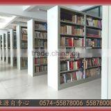 Double Sided Steel Library Shelves,School Metal Bookshelf,Steel Book Shelf thumbnail-3