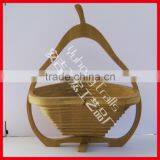 New Product for 2015 Bamboo Collapsible Folding Basket thumbnail-6