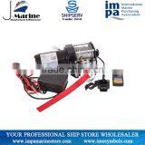 Portable 12v Electric Worm Gear Winch Of 3000LBS For Pulling thumbnail-1