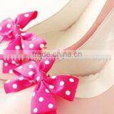 MSD Polka do Ribbon Bow for Shoes/clothing Decoration thumbnail-1