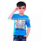 Top Quality Unique Printed Boys Blue Kids T-shirts thumbnail-1