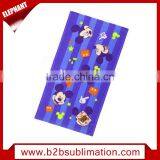 Double Wide Printed Beach Suede Towel