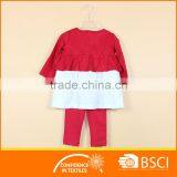 Newborn 3 Pcs Kids Outfits Cape+Shirt+ Legging Baby Girl Clothes Sets thumbnail-2