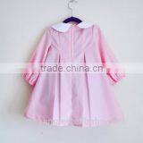 New Fashion Long Sleeve Pink Baby Girl Summer Designer One Piece Party Princess Dress thumbnail-2