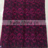 Fashion Hot Selling Wholesale Factory Ladies Winter Jacquard Rose Floral Geometric Scarf Shawl thumbnail-1