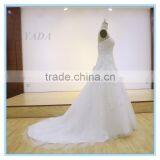 New Design Ladies Off-shoulder Slim Mermaid Tail Wedding Dress Full Dress thumbnail-3