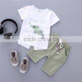 SS-977G Summer Casual Girl Set , Clothing Set Suit For Baby Girls 2 Pcs Chilren Sets thumbnail-2