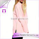 Top Quality New Fashion Custom Side Zip Hoody thumbnail-1
