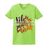 Muscle Fit Oversize Screen Printing 95 Cotton /5 Elastane T-shirt thumbnail-2