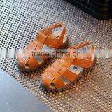 S16882A Wholesale 2017 Leather Boys Sandals thumbnail-4