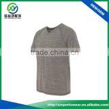 High Quality Colored Cotton With Stretchy V-neck Men's T-Shirt With Your Logo thumbnail-4