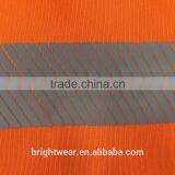 Mens Orange hi Vis Reflective Protective Jacket Warning Fleece Chinese Local Tape Safety Sweatshirt thumbnail-6