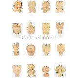 Creativity Accessories Snake Wood Keychain Custom Wood Craft thumbnail-3