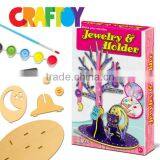 OEM Teaching Material Create Your Own Owl Wooden Jewelry n Holder thumbnail-3