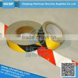 Reflective Adhesive Guiding Sign;pvc Adhesive Warning Sign Tape Black -yellow Reflective Warning Tape
