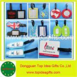 Eco-friendly promitonal soft pvc luggage tag,personalized silicone rubber luggage tag,3d custom nice pvc travel luggage tag