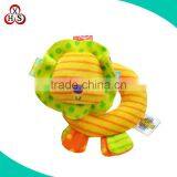 Custom Cute Soft Plush Rattle Ball Infant Soft Baby Rattle Toy thumbnail-4