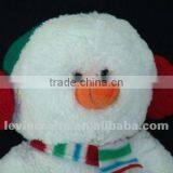 RECORD PERSONAL MESSAGE CHRISMAS SNOWMAN PLUSH DOLL TOY thumbnail-1
