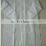 Disposable Unisex Lab Coats, Knitted Collar & Knitted Cuff