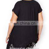 Plus Size Women Clothing Womens Tops Short Sleeve Woman Blouse thumbnail-3
