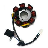 Motorcycle magneto coil stator, 8 poles, OEM engine parts