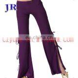 Wholesale Cheap Long Crystal Women Belly Dance Pants K-4024 thumbnail-3