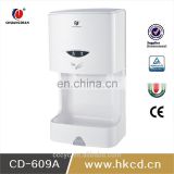 1100W unique automatic factory white plastic hand dryers for hotels