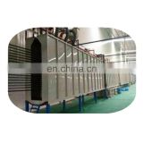 Automatic powder coating line for aluminum windows and doors
