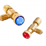 Brass air conditioning charging valve (brass valve)