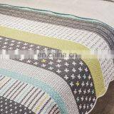 Luxury Vintage Plaid Floral Patchwork Bedsure Queen/King/Custom Size3-Piece Quilt Set Coverlet thumbnail-3