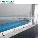 Indoor 304 316 Swimming Pool Casting Square Glass Fence Stainless Steel Railing Glass Spigot thumbnail-2