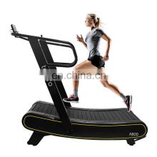 woodway mechanical curved treadmill Customized multi semi-commercial treadmill  gym fitness equipment running machine