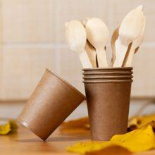 Biodegradable and Recyclable Eco-friendly Wooden Cutlery Set-disposable Wood Cutlery Set-wooden Forks+ Wooden Spoons+ Wooden Knives thumbnail-1