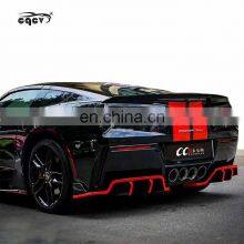 Carbon Fiber Front Lip for Chevrolet Corvette C7 Side Skirts Rear Trunk Spoiler thumbnail-5