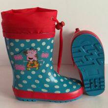 Outdoors Printing Rubber Boots, Pretty Children Boots, Popular Kid Rubber Boot,Child Rubber Boot, Children Rubber Shoe, Cheap Kid′s Rubber Boots thumbnail-4