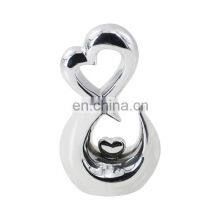 K&B Wholesale Handmade Ceramic Decorations Luxury Silver Art Design Decorative Bulk for Home Decor thumbnail-3