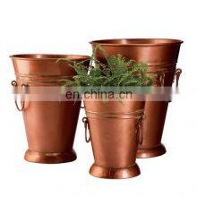 New Fancy Modern Copper Plated Planter