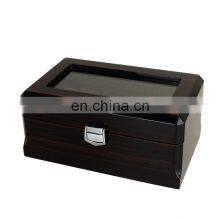 Wholesale Luxury Custom Wooden Display Case 3 Slots Watch Gift Box thumbnail-1