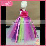 Handmade Crochet Dress Korean Kids Dress,party Wear Dresses for Girls of 1-13 Years thumbnail-2