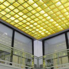 Crystal Glass Liuli Buddha Statues Wall Decor Tiles for Architecture Customize thumbnail-2