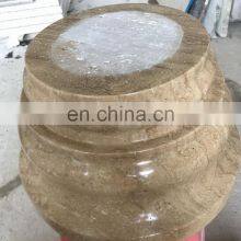 Natrual Marble Roman Column Pedestal thumbnail-4
