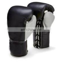 Factory Made PU Cowhide Leather Boxing Mitten Manufacturer Custom Made Boxing Training Gears thumbnail-3