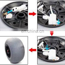 UICE Trolley Sit on Top Kayak Portable Aluminum Cart Fishing Kayak Trolley Beach Trolley Cart With Balloon Tires thumbnail-3