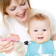 Baby Food Stainless Steel Tableware Training Fork Soup Rice Spoon Silicone Baby Spoon Fork thumbnail-5