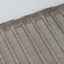 Stainless Steel Eye Link Wire Mesh Conveyor Belt Manufacturer Food Industry thumbnail-2