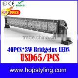 Direct Factory Offer120W Led Work Light Bar Spot&Flood Combo 12V 24V Offroad 4X4 Driving Lamp
