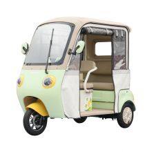 CKD Shipment of Hot New Arrival Leisure Electric Tricycle Family E-Scooter E-Trike 3wheeler Electric Motorcycle With Soft Seat and Weather Window thumbnail-2