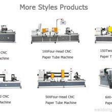 4 Head CNC Tube Thickness 2-15mm Film Printing & Paper Pipe / Tube MakingMachine thumbnail-1